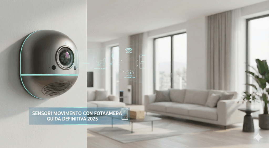 sensori movimento con fotocamera