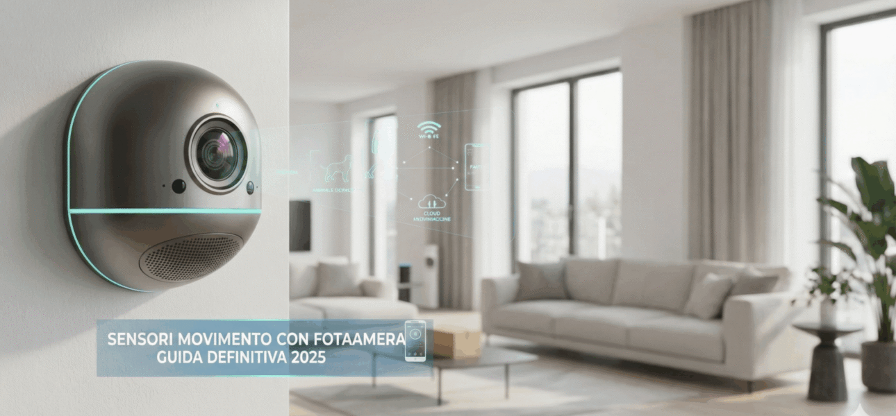 sensori movimento con fotocamera